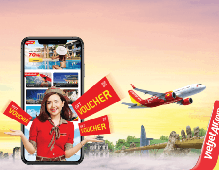 Cách săn Voucher giảm giá của Vietjet Air cac san Voucher giam gia cua vietjet 3 1