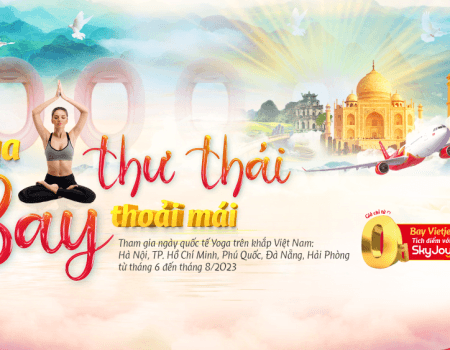 yoga thu thai bay thoai mai cung vietjet 1a