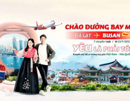 vietjet air mo duong bay thang da lat busan 1
