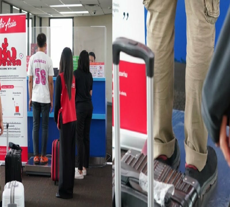 Các hãng hàng không Thái Lan áp dụng phương pháp mới yêu cầu kiểm tra trọng lượng hành khách và hành lý trước khi lên máy bay