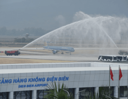 Vietnam Airlines tăng tần suất chuyến bay đến Điện Biên Phủ